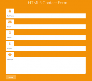 Free HTML CSS Contact Form Templates – Programming Code Examples