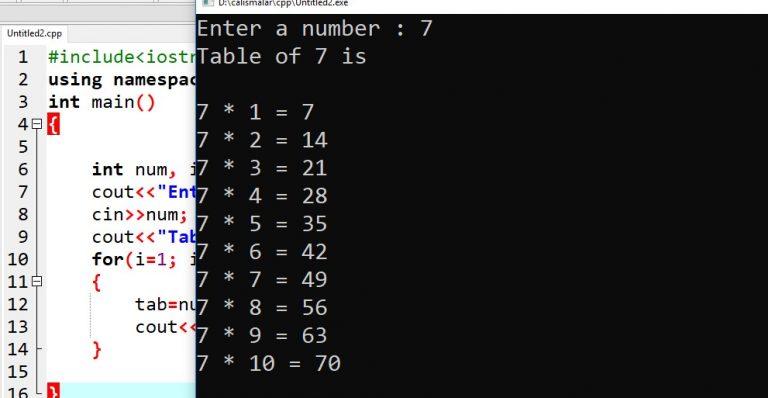 C++ Exercices – Page 3 – Programming Code Examples