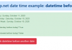 How to check if a DateTime is later than another date in C#